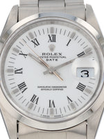 40985: Rolex Date, Ref. 15200, Circa 1990. Rolex CPO Card 2025