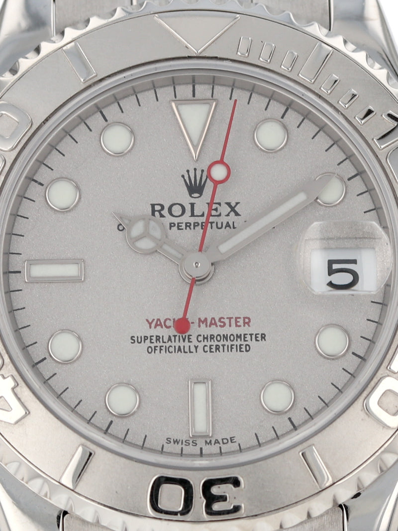 40986: Rolex Mid-Size Yachtmaster, Ref, 168622, Full Set 2006