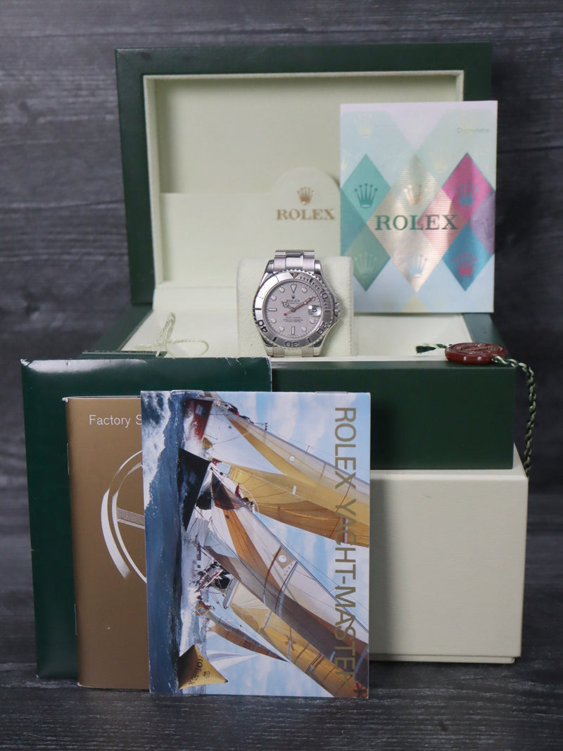 40986: Rolex Mid-Size Yachtmaster, Ref, 168622, Full Set 2006
