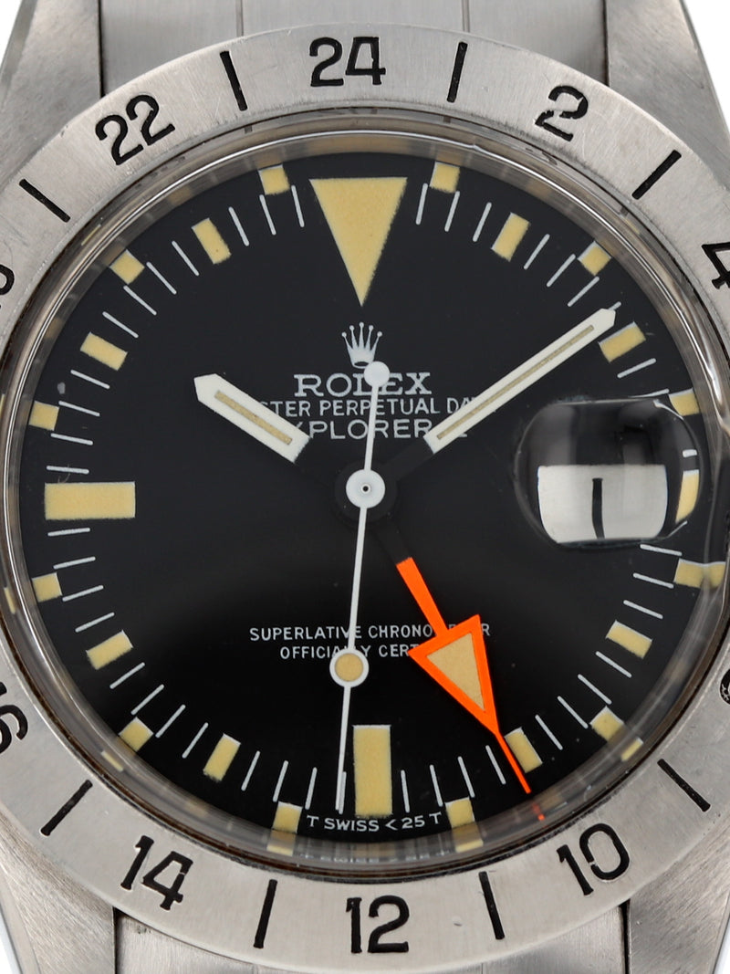 40988: Rolex Vintage "Steve McQueen" Explorer II, Ref. 1655, Circa 1975