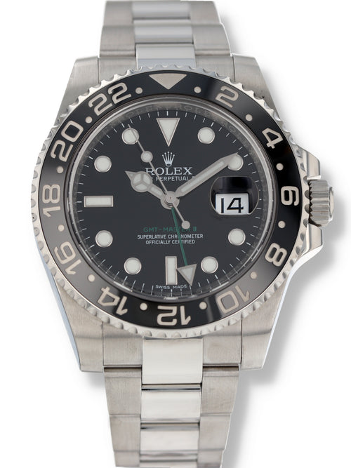 40991: Rolex GMT-Master II, Ref. 116710LN, Full Set 2017