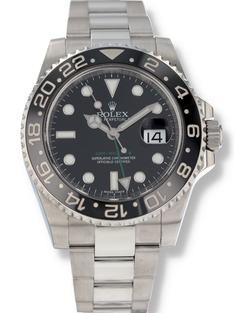 40991: Rolex GMT-Master II, Ref. 116710LN, Full Set 2017