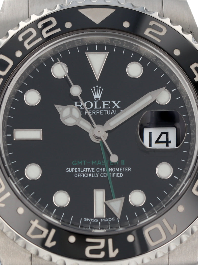 40991: Rolex GMT-Master II, Ref. 116710LN, Full Set 2017