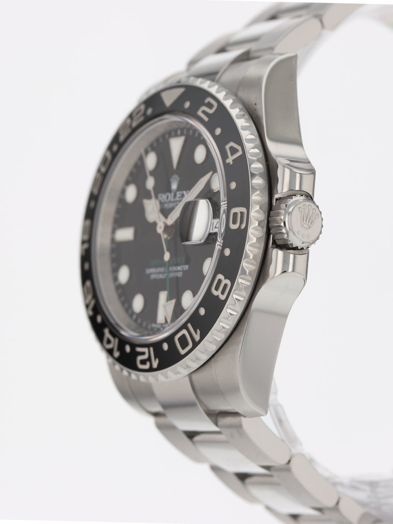40991: Rolex GMT-Master II, Ref. 116710LN, Full Set 2017