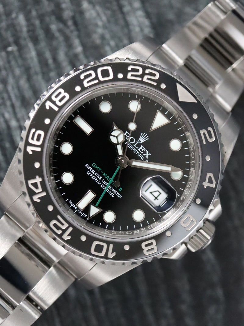 40991: Rolex GMT-Master II, Ref. 116710LN, Full Set 2017