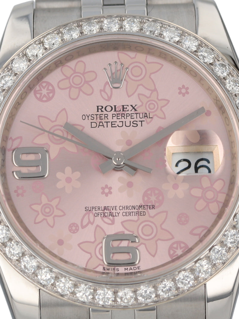 40994: Rolex Ladies Datejust 36, Ref. 116234, Full Set 2013