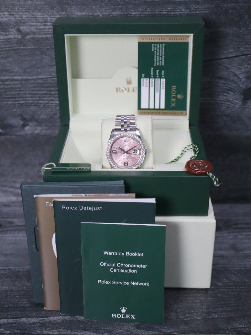 40994: Rolex Ladies Datejust 36, Ref. 116234, Full Set 2013