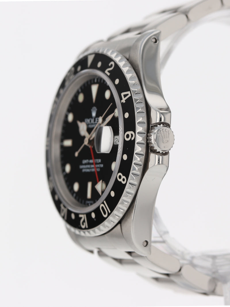 41004: Rolex GMT-Master, Ref. 16700, Box and Papers Circa 1991