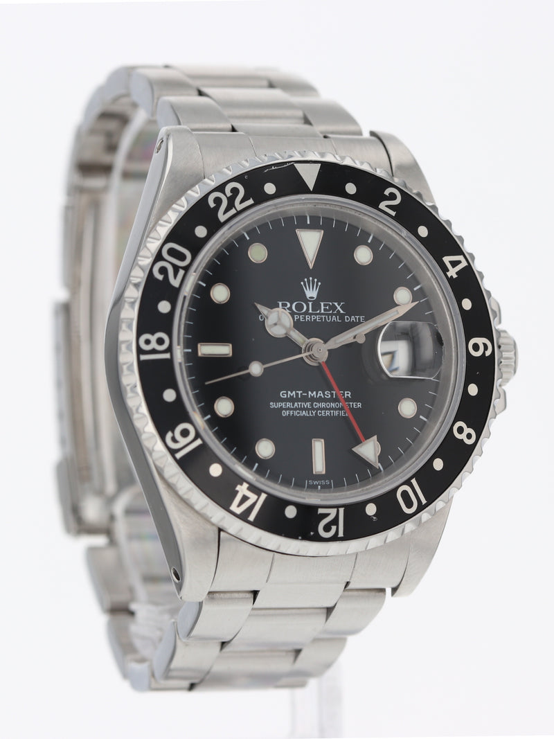 41004: Rolex GMT-Master, Ref. 16700, Box and Papers Circa 1991