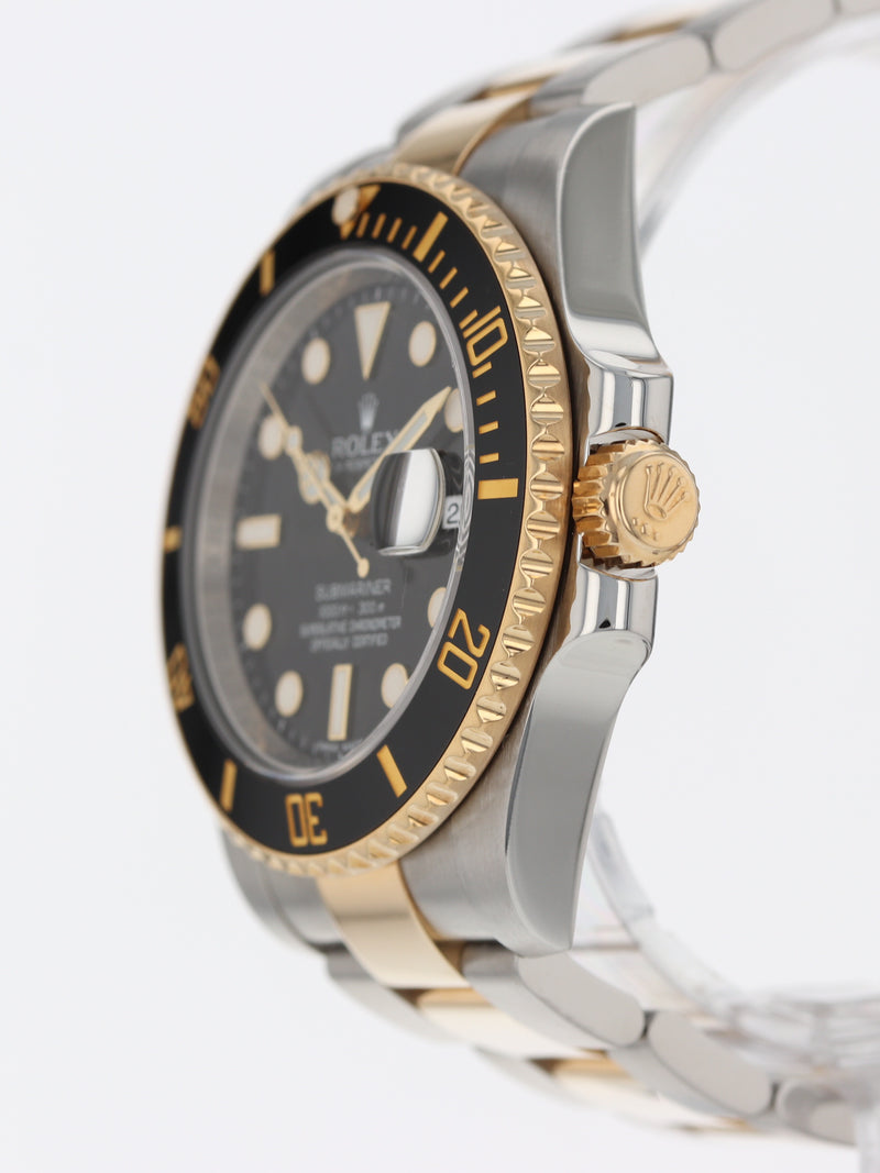 41006: Rolex Submariner 40, Ref. 116613LN, Box and 2013 Card