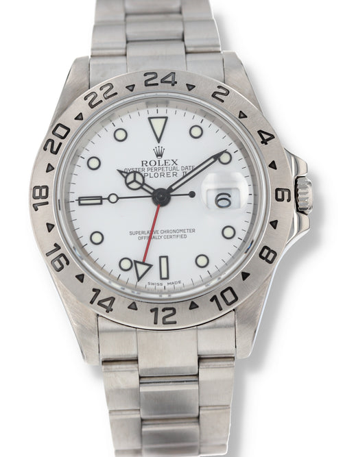 41009: Rolex Explorer II "Polar", Ref. 16570, Box and Papers 2006