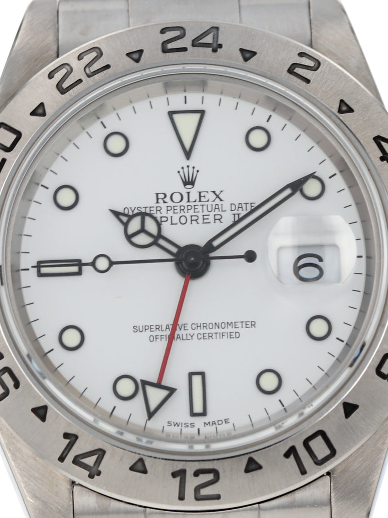 41009: Rolex Explorer II "Polar", Ref. 16570, Box and Papers 2006