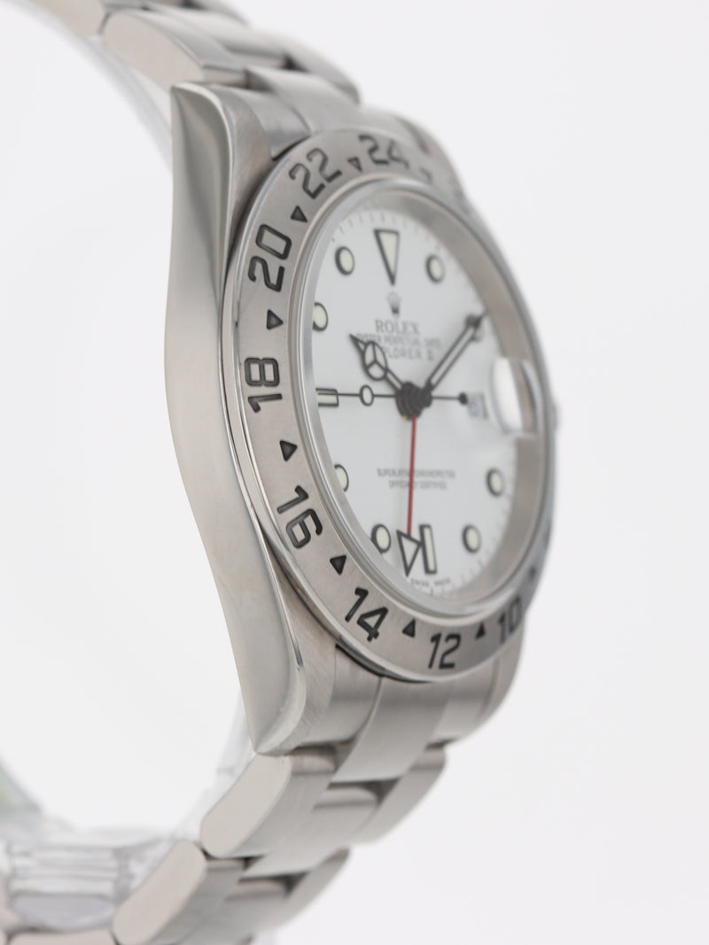 41009: Rolex Explorer II "Polar", Ref. 16570, Box and Papers 2006