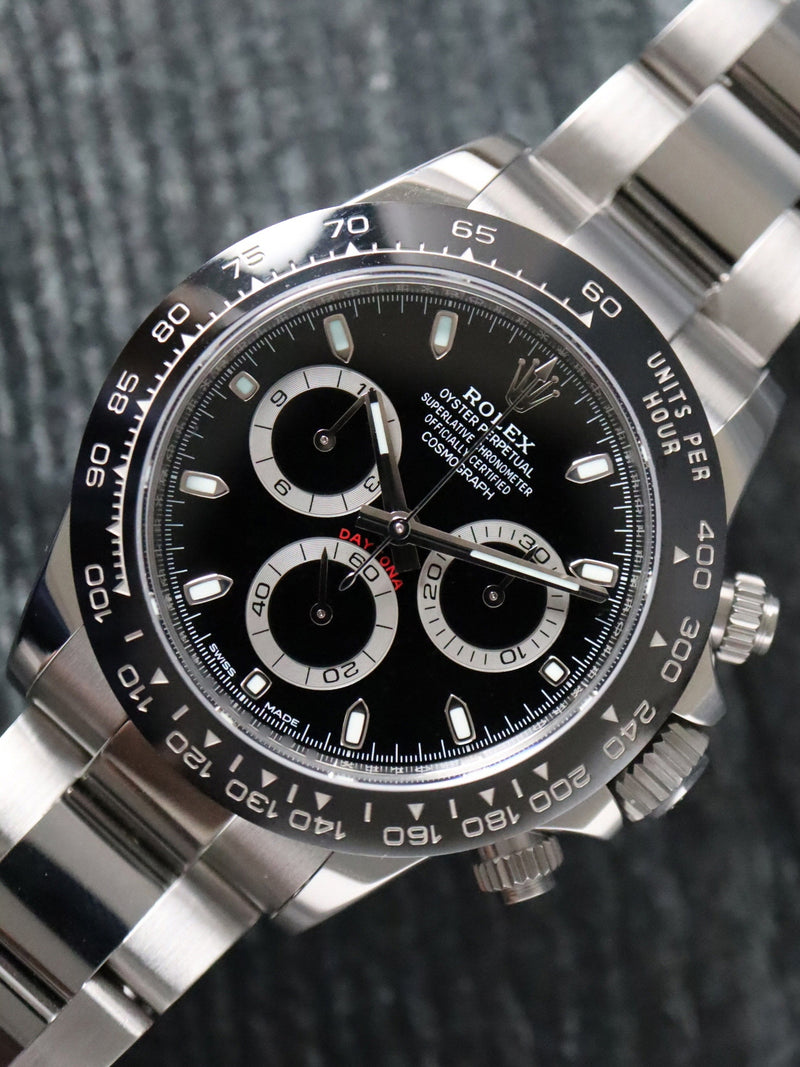 41010: Rolex Daytona, Ref. 116500LN, Full Set 2019 + 2024 CPO Card