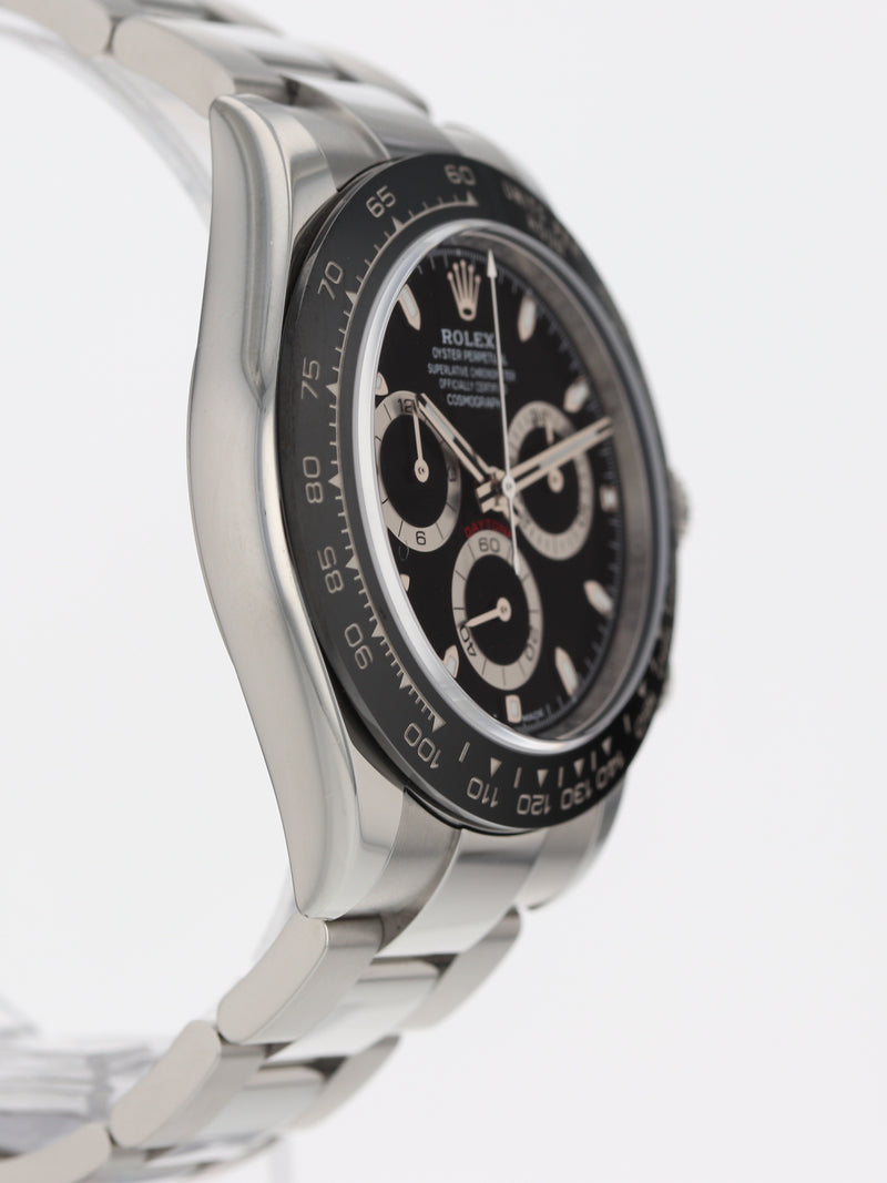 41010: Rolex Daytona, Ref. 116500LN, Full Set 2019 + 2024 CPO Card