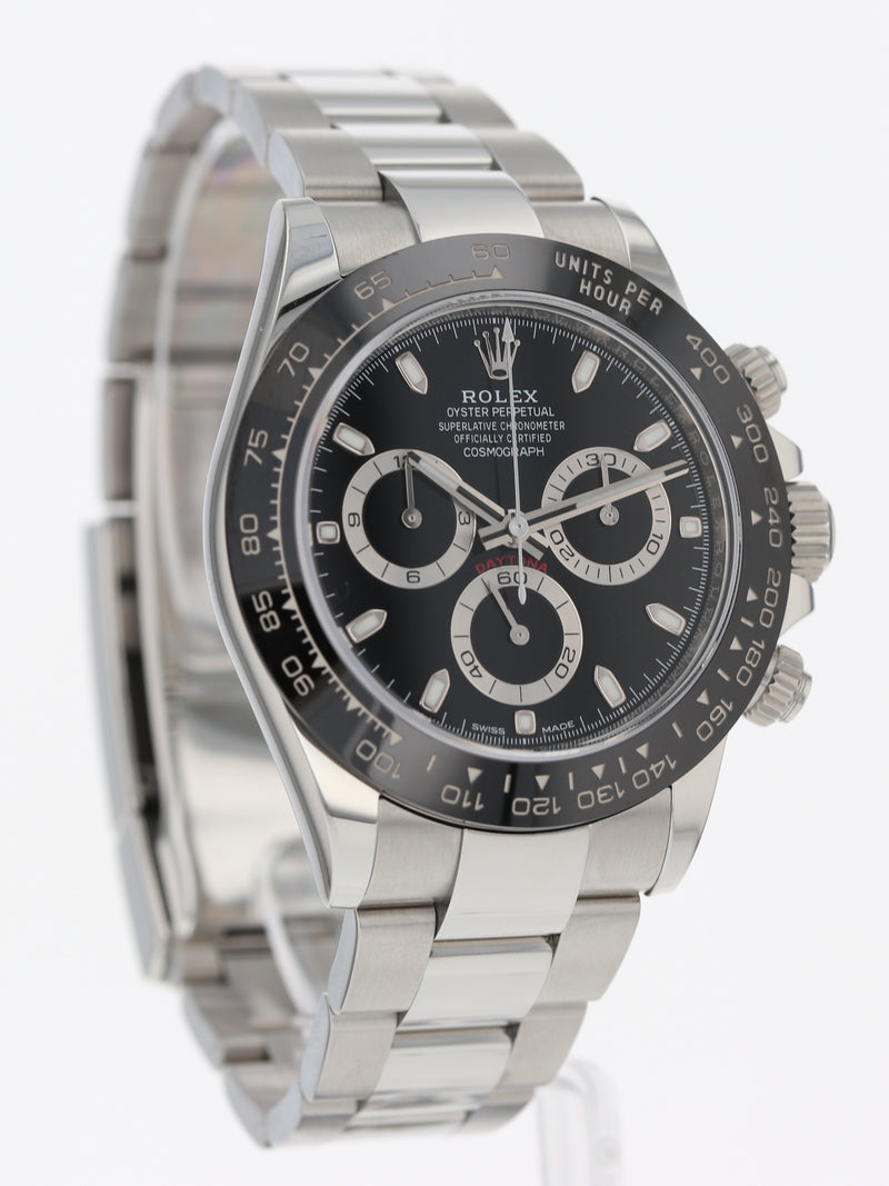 41010: Rolex Daytona, Ref. 116500LN, Full Set 2019 + 2024 CPO Card