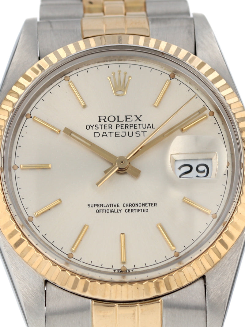 41012: Rolex Vintage Datejust 36, Ref. 16013, Circa 1985