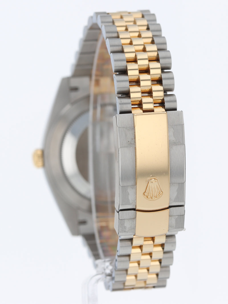 41013: Rolex Datejust 41, Wimbledon Dial, Ref. 126333, Full Set 2025 LIKE NEW