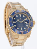 41015: Rolex Submariner 40, Ref. 116618LB, Full Set 2015