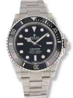 41016: Rolex Submariner "No Date", Ref. 124060, Full Set 2025 LIKE NEW
