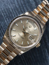 41033: Rolex 18k Yellow Gold President, Ref. 118238, Box and Card Circa 2007