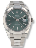 41037: Rolex Datejust 41, Ref. 126300, Full Set 2025 LIKE NEW