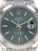 41037: Rolex Datejust 41, Ref. 126300, Full Set 2025 LIKE NEW