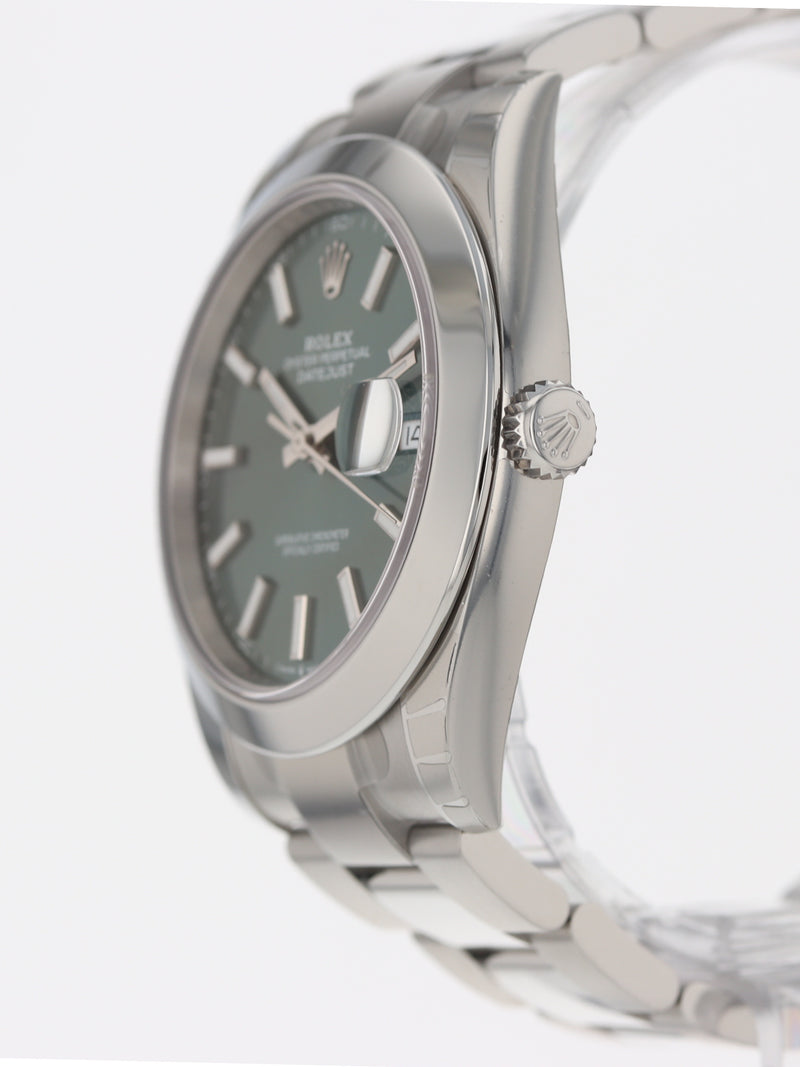 41037: Rolex Datejust 41, Ref. 126300, Full Set 2025 LIKE NEW