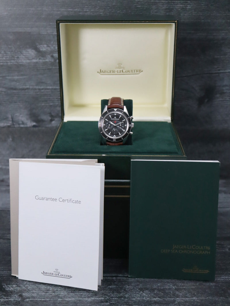 41041: Jaeger LeCoultre Deep Sea Chronograph, Ref. Q2068570, Box and Papers
