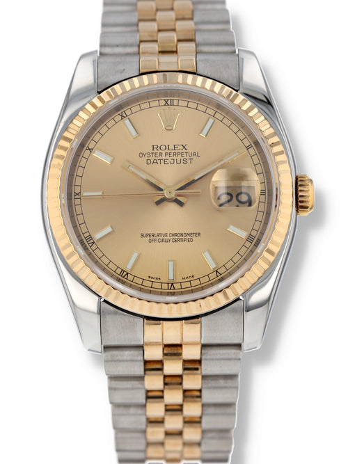 41051: Rolex Datejust 36, Ref. 116233, Box and Papers 2005