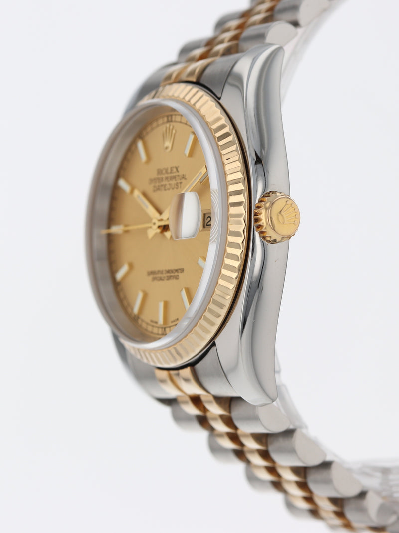 41051: Rolex Datejust 36, Ref. 116233, Box and Papers 2005