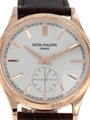 41056: Patek Philippe 18k Rose Gold Calatrava, Ref. 6119R-001, Box and Papers 2024