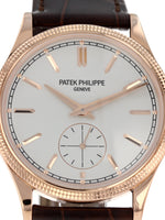 41056: Patek Philippe 18k Rose Gold Calatrava, Ref. 6119R-001, Box and Papers 2024