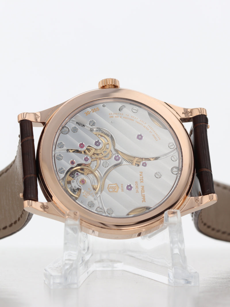 41056: Patek Philippe 18k Rose Gold Calatrava, Ref. 6119R-001, Box and Papers 2024