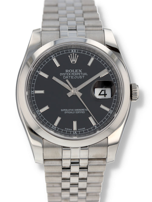 41063: Rolex Datejust 36, Ref. 116200, Box and 2016 Card