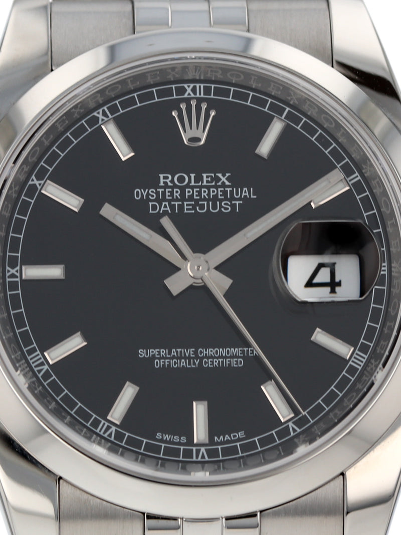 41063: Rolex Datejust 36, Ref. 116200, Box and 2016 Card