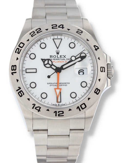 41066: Rolex Explorer II 42 "Polar", Ref. 226570, Box and 2024 Card