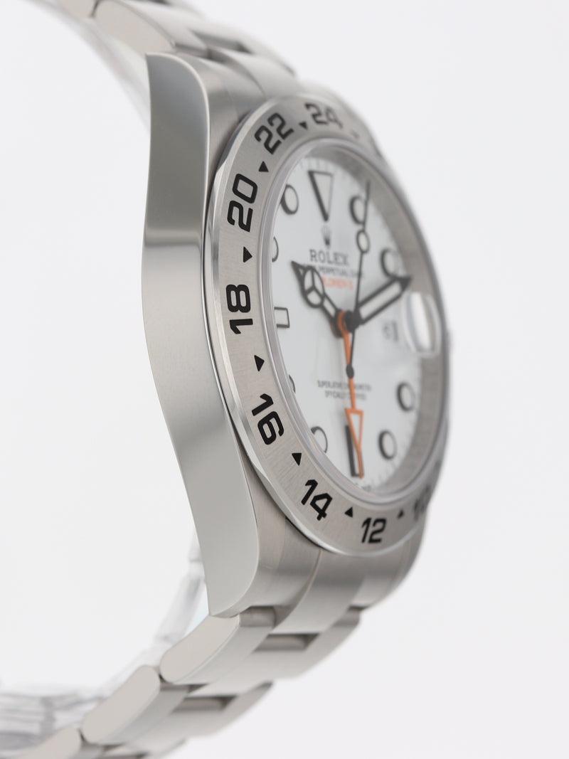 41066: Rolex Explorer II 42 "Polar", Ref. 226570, Box and 2024 Card