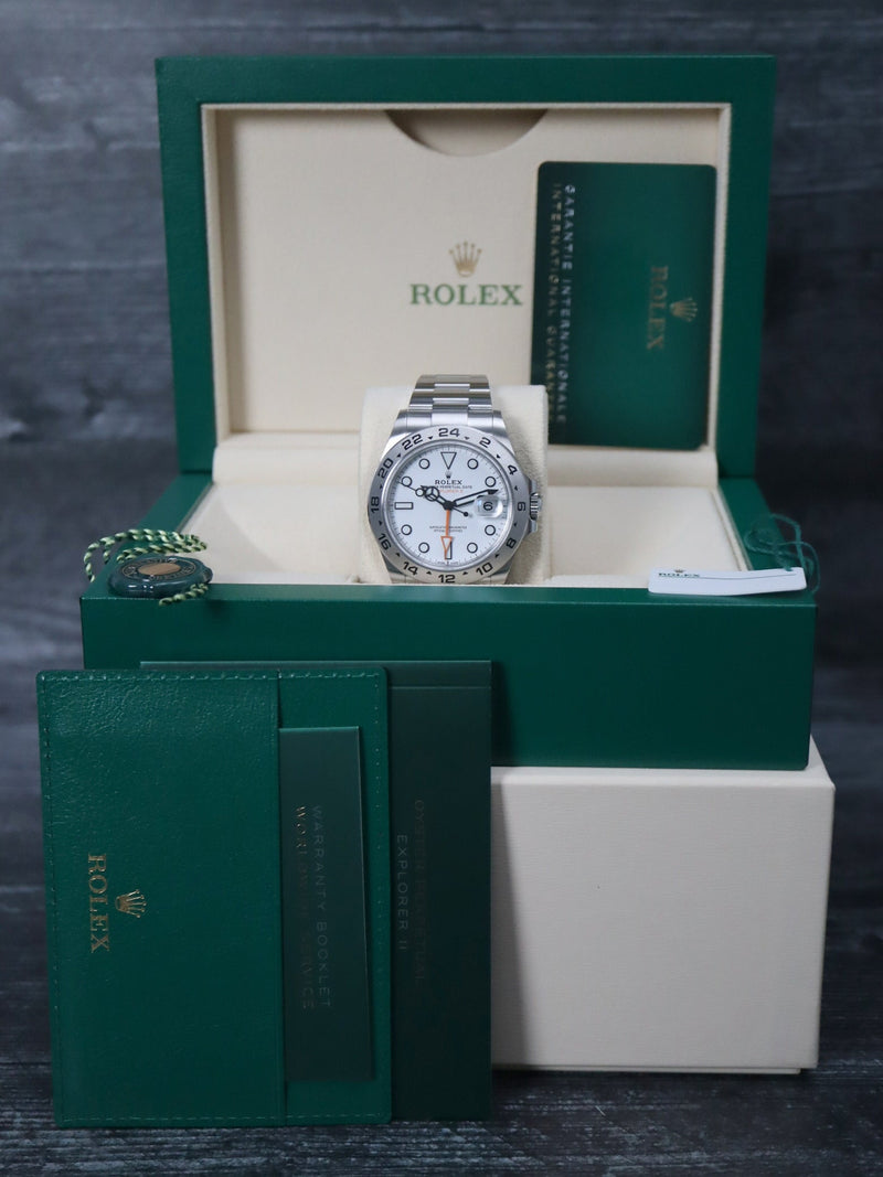 41066: Rolex Explorer II 42 "Polar", Ref. 226570, Box and 2024 Card