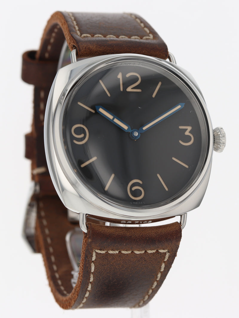 41067: Panerai Radiomir 3 Days Acciaio, Manual, PAM00721, Box and Papers 2019