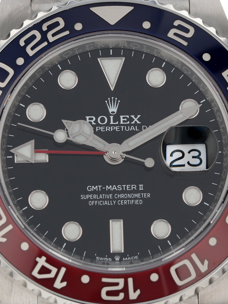 41074: Rolex GMT-Master II "Pepsi", Ref. 126710BLRO, Full Set 2020
