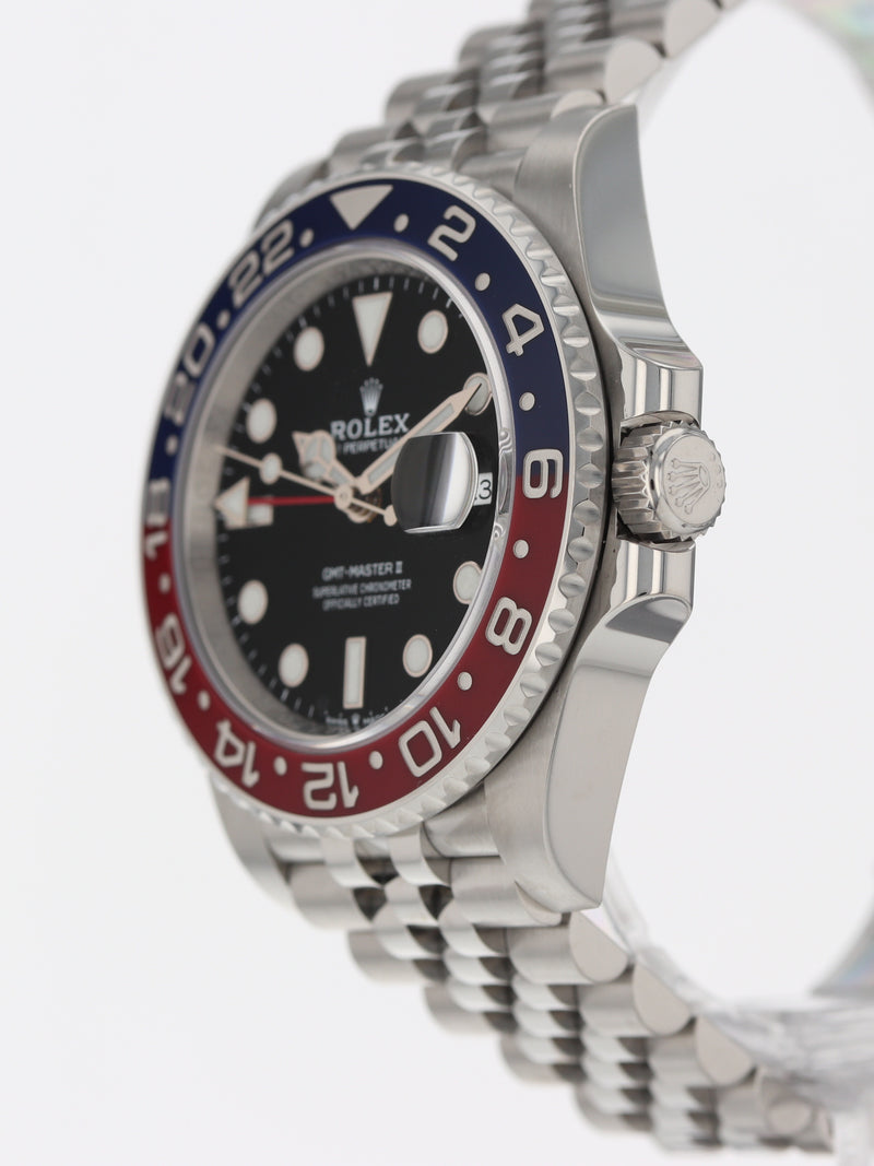 41074: Rolex GMT-Master II "Pepsi", Ref. 126710BLRO, Full Set 2020