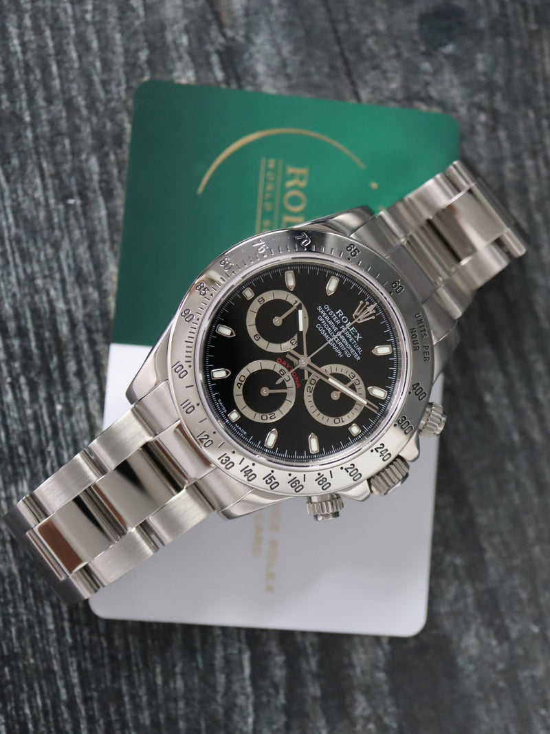 41085: Rolex Daytona, Ref. 116520, Circa 2004. Rolex 2025 Service