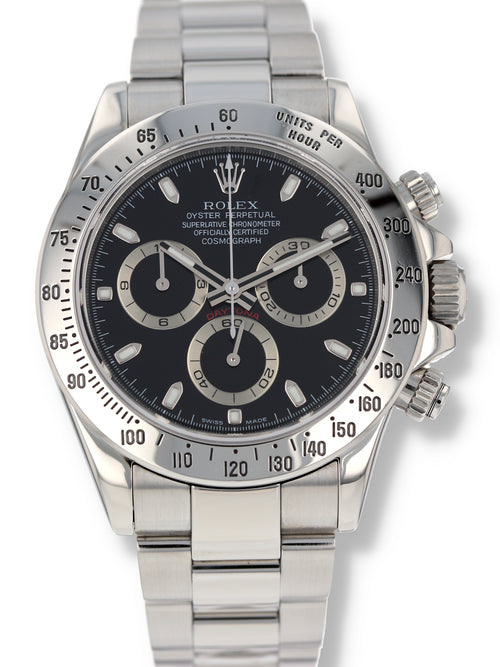 41085: Rolex Daytona, Ref. 116520, Circa 2004. Rolex 2025 Service Card