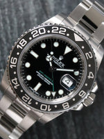41086: Rolex GMT-Master II, Ref. 116710LN, Box and Card 2015