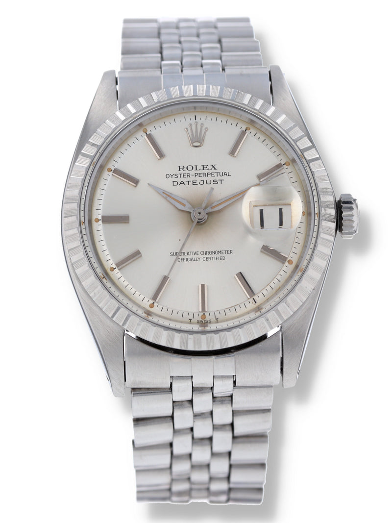 41101: Rolex Vintage Datejust 36, Ref. 1603/0, Circa 1965. Rolex box and service card 2025