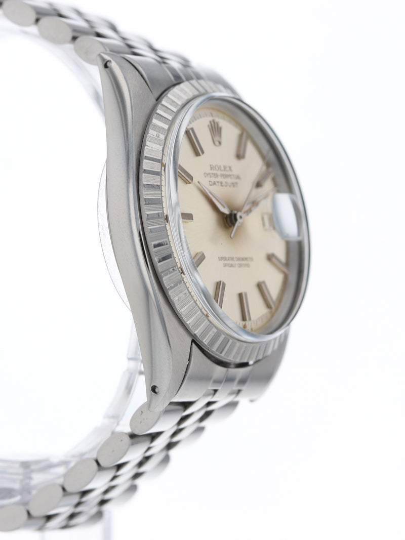 41101: Rolex Vintage Datejust 36, Ref. 1603/0, Circa 1965. Rolex box and service card 2025