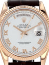 41104: Rolex 18k Rose Gold President, Ref. 118235, Circa 2004