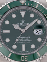 41112: Rolex Submariner "Hulk", Ref. 116610LV, Full Set 2019