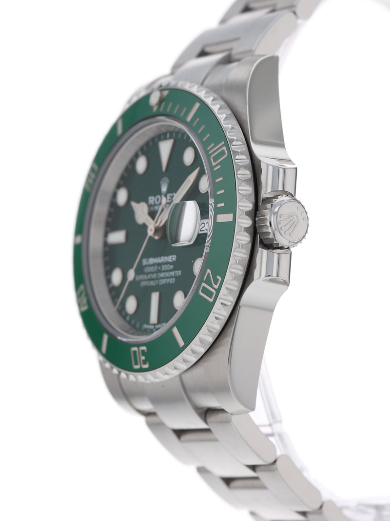 41112: Rolex Submariner "Hulk", Ref. 116610LV, Full Set 2019